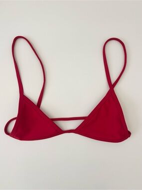 Basic Swim La Premiere Top in Red